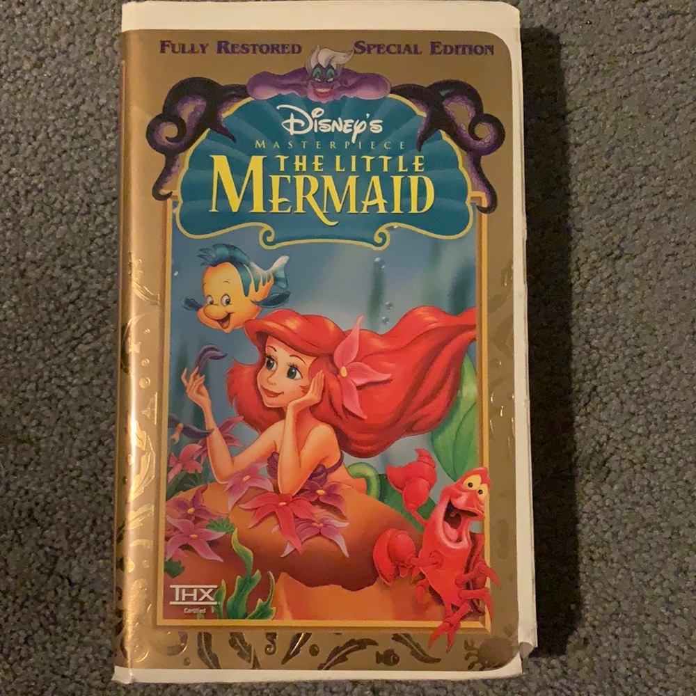 Little Mermaid VHS video